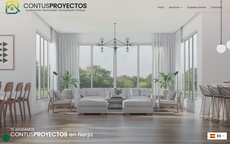 Portada de la web de Con tus Proyectos
