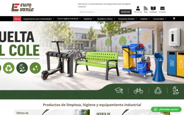 Portada de la web de Eurosanic