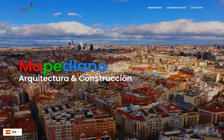Portada de la web de Mapediano